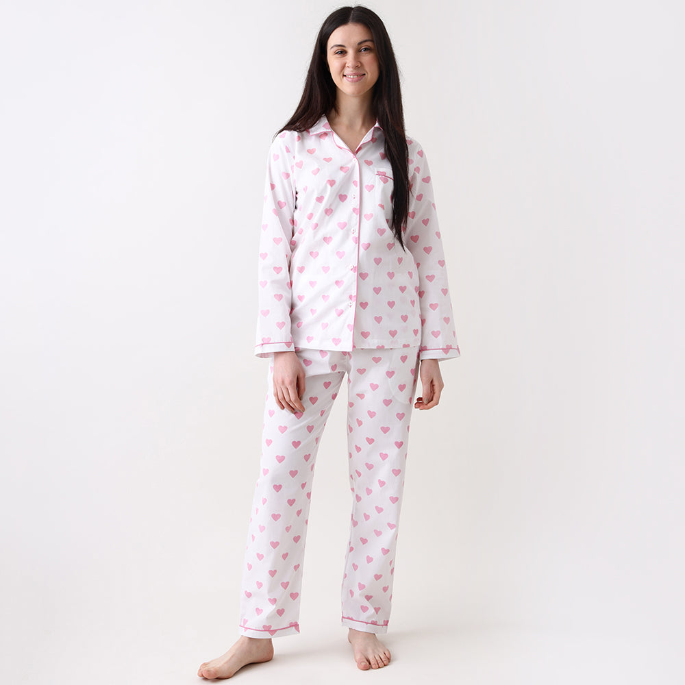 3pcs Heart & Letter Graphic Belted PJ Set  Pajama set women, Sleepwear  fashion, Pajamas women