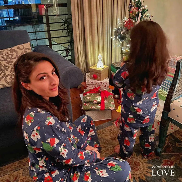 Women Polar Bear Pajama Set