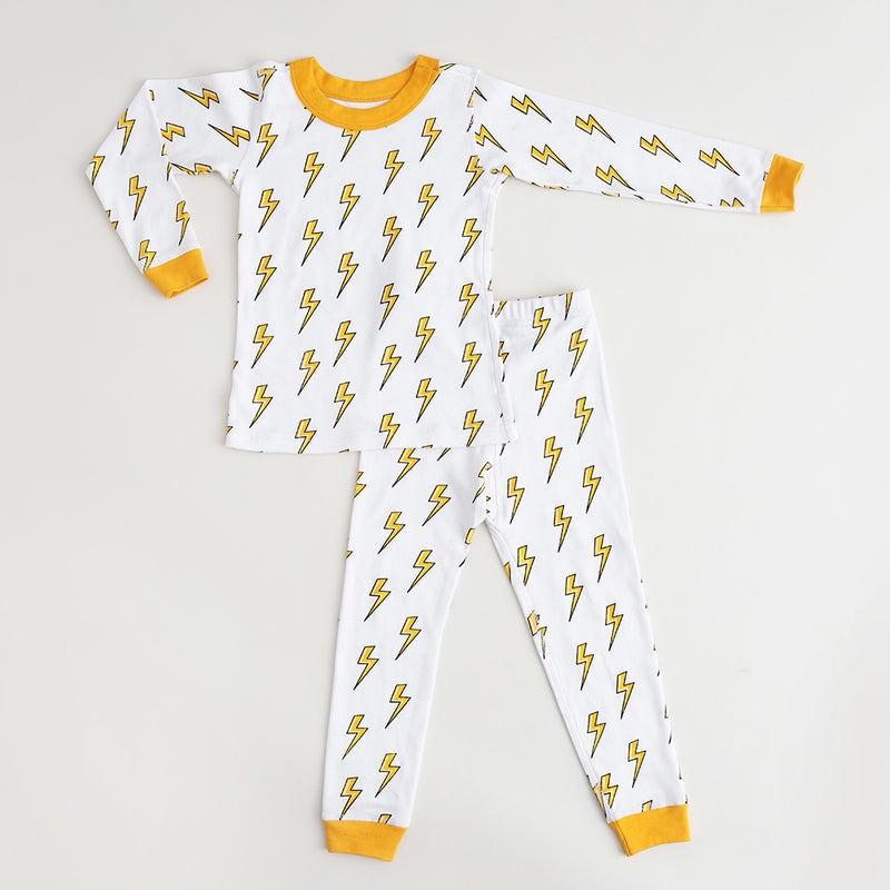 Lightning Jersey Pajama Set