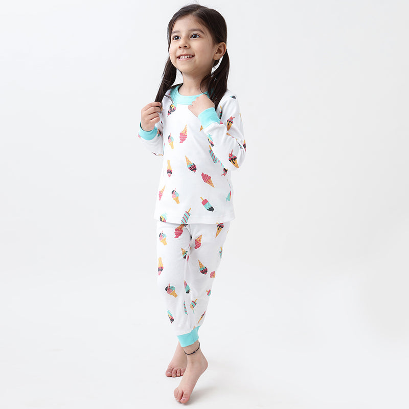 Icecream Jersey Pajama Set