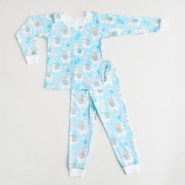 Llama Love Jersey Pajama Set