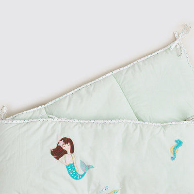 Mermaids Mint Reversible Bumper