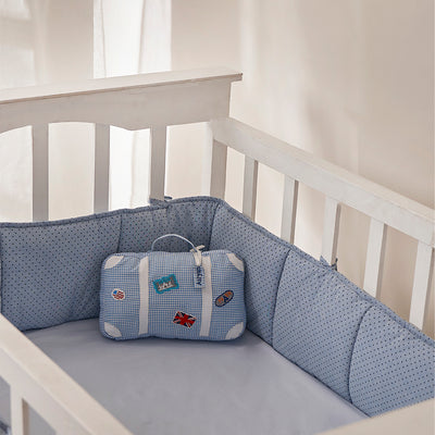 My World Blue Complete Crib Bedding Set