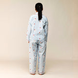 Women Jolly Striped Pajama Set