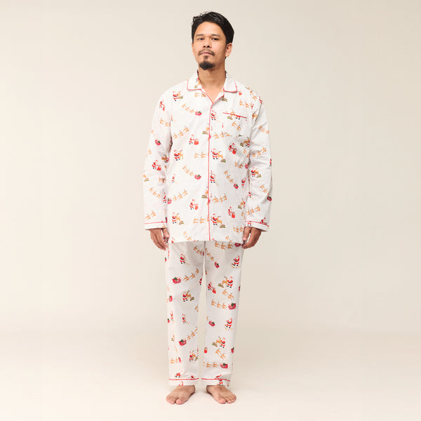 Men North Pole Pajama Set