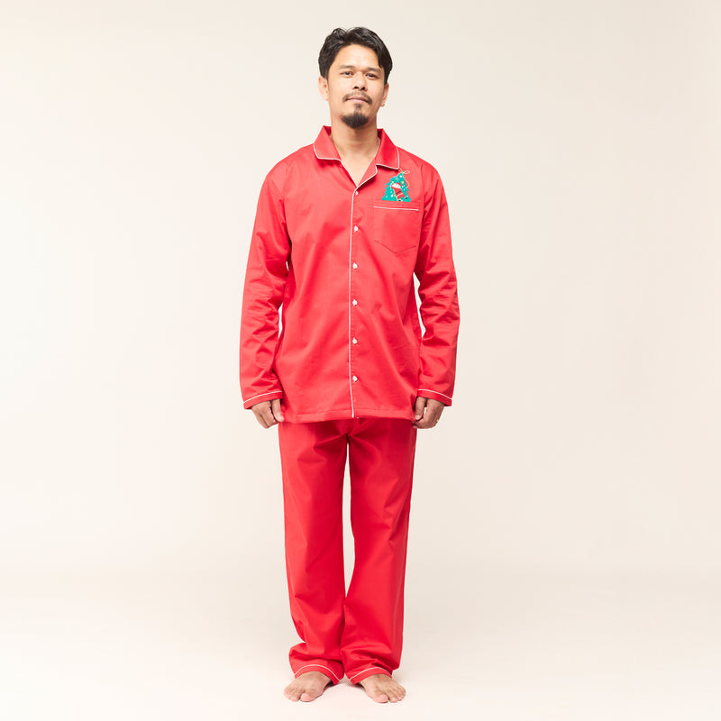 Men Deck The Halls Pajama Set