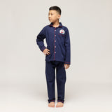 Snowy Night Pajama Set For Kids