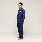 Men Snowy Night Pajama Set