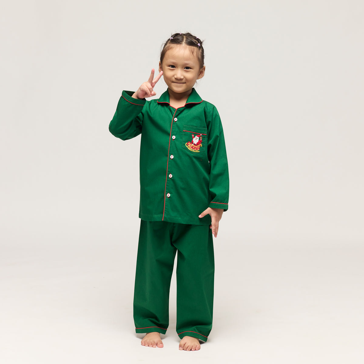 Best Selling Kids Pajamas Girls Boys Cotton Pajamas Little West Street