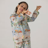 Indian Ocean Pima Pajama Set For Kids