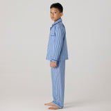 Nautical Striped Pima Pajama Set For Kids