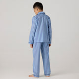 Nautical Striped Pima Pajama Set For Kids