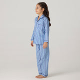 Nautical Striped Pima Pajama Set For Kids