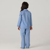 Nautical Striped Pima Pajama Set For Kids