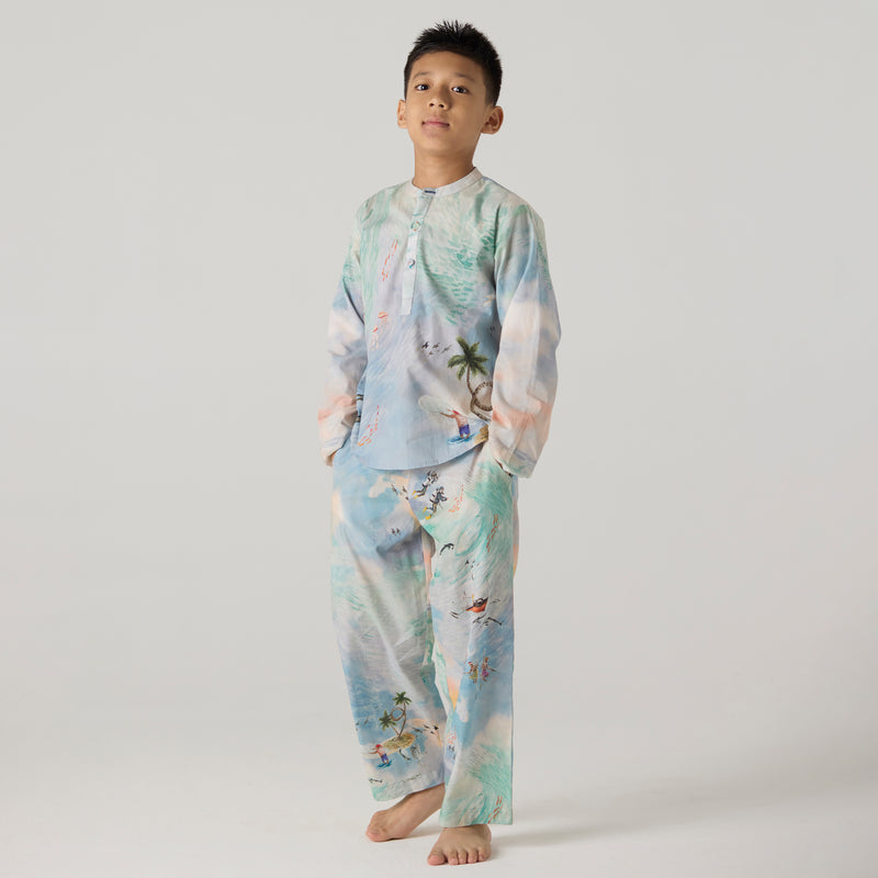 Akio Pima Cotton Kurta