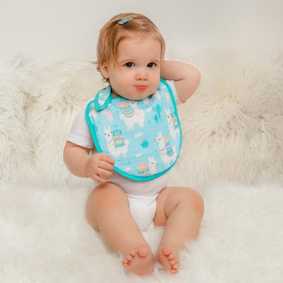 Llama Love Organic Bib Set