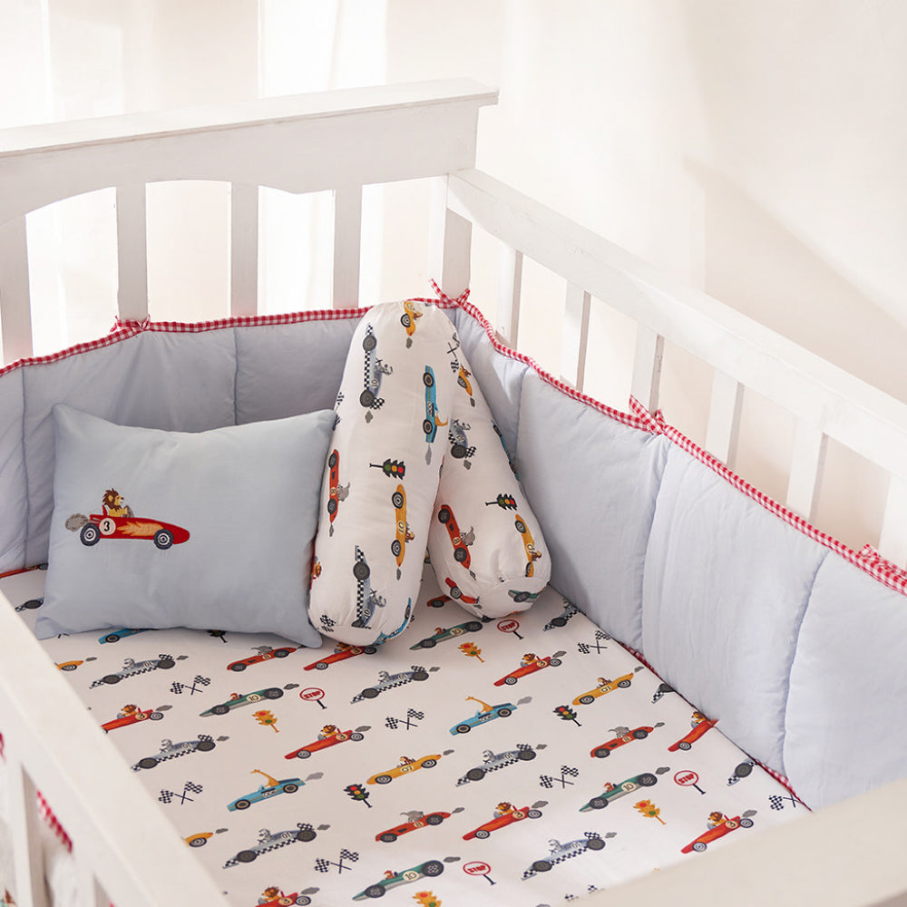 Racing Cars Complete Crib Bedding Set Little West Street