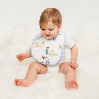 Adventures Of A Prince Organic Bib Set