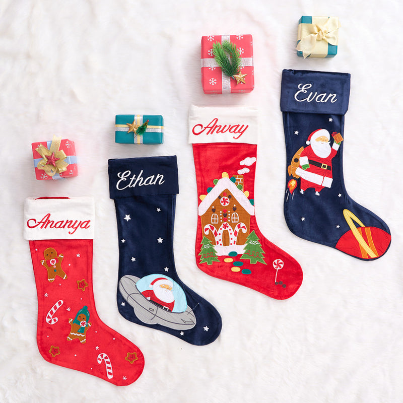 Out Of This World Santa Luxe Stocking